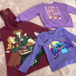 Disney Girls Long Sleeve Bundle